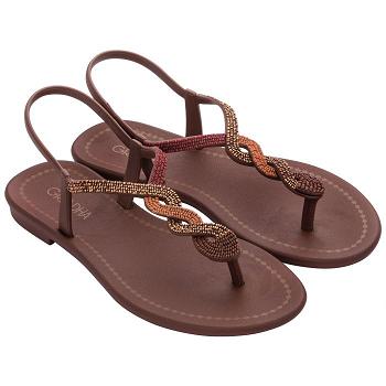 Ipanema Sandals Women Twist Brown 793165EHK Ireland